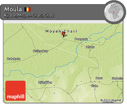 Physical 3D Map of Moula