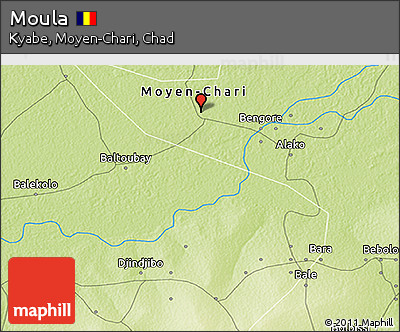 Physical 3D Map of Moula