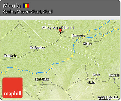 Physical 3D Map of Moula