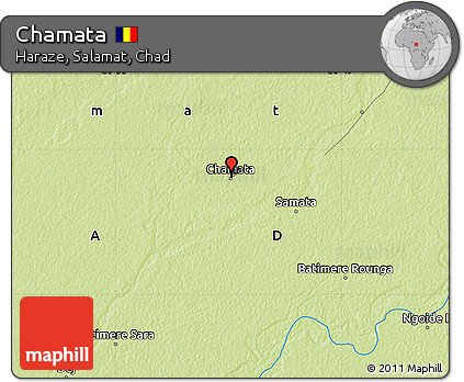 Physical Map of Chamata
