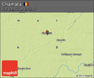 Physical Map of Chamata