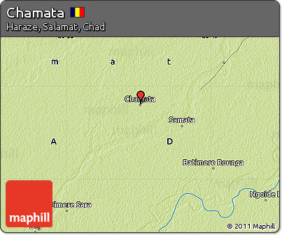 Physical Map of Chamata