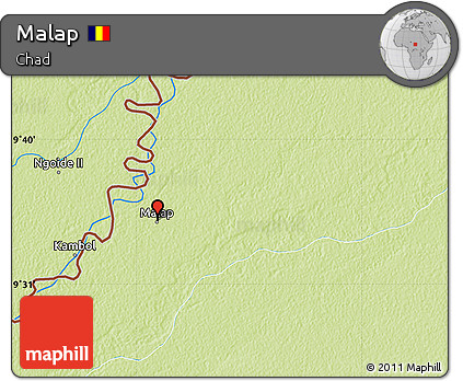 Physical Map of Malap