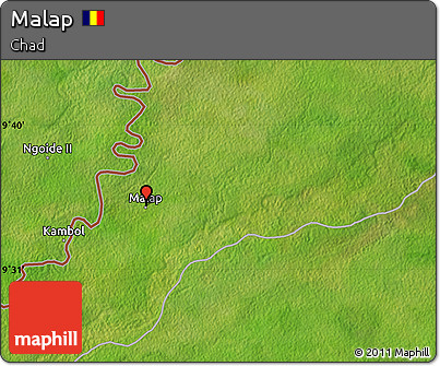 Satellite Map of Malap