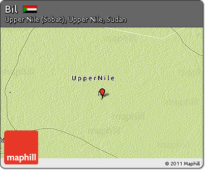 Physical 3D Map of Bil