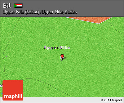 Political 3D Map of Bil