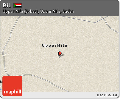 Shaded Relief 3D Map of Bil