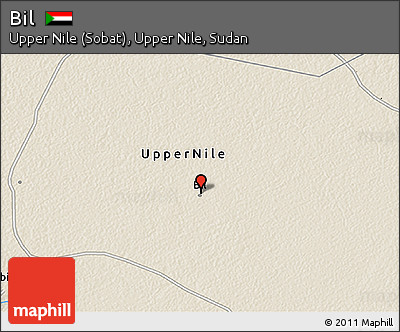 Shaded Relief 3D Map of Bil