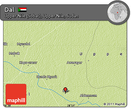 Physical Map of Dal