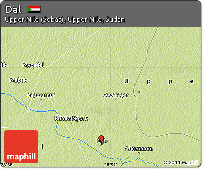 Physical Map of Dal