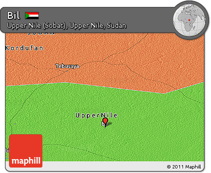 Political Panoramic Map of Bil