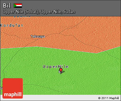 Political Panoramic Map of Bil