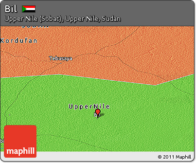 Political Panoramic Map of Bil