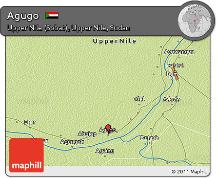 Physical 3D Map of Agugo