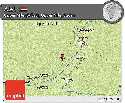 Physical 3D Map of Alel