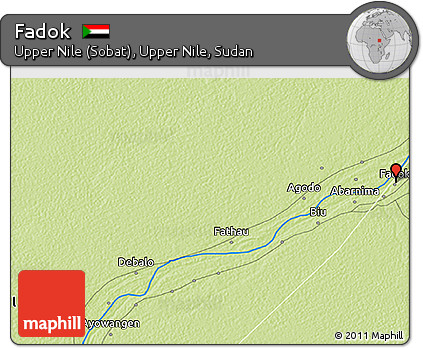 Physical 3D Map of Fadok