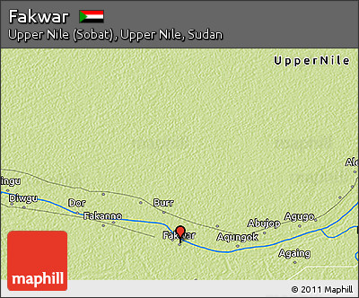 Physical 3D Map of Fakwar