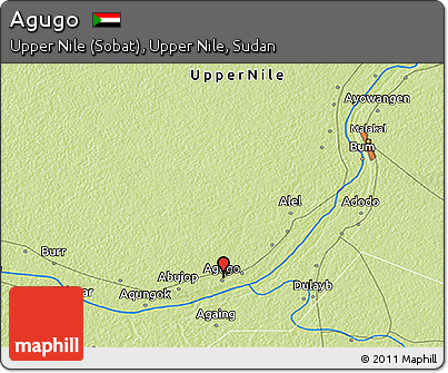 Physical 3D Map of Agugo