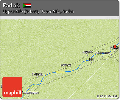 Physical 3D Map of Fadok