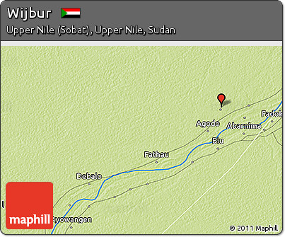 Physical 3D Map of Wijbur