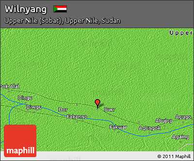 Political 3D Map of Wilnyang