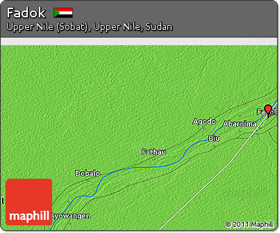 Political 3D Map of Fadok