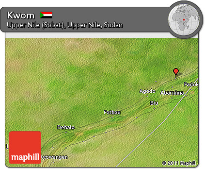 Satellite 3D Map of Kwom