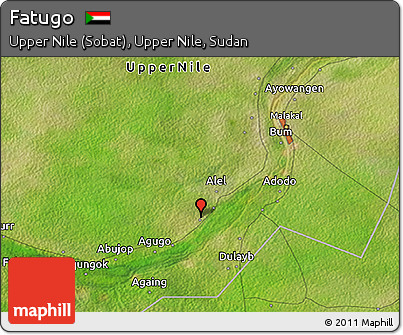 Satellite 3D Map of Fatugo