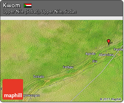 Satellite 3D Map of Kwom