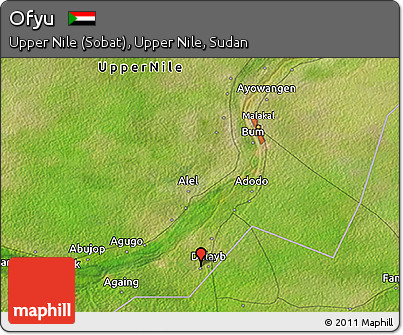 Satellite 3D Map of Ofyu