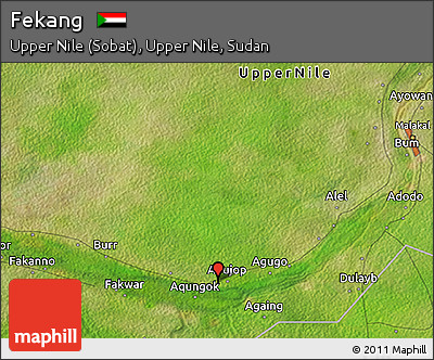 Satellite 3D Map of Fekang