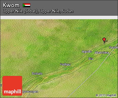 Satellite 3D Map of Kwom
