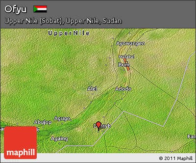 Satellite 3D Map of Ofyu
