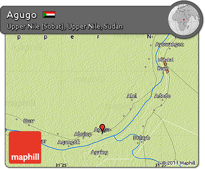 Physical Map of Agugo