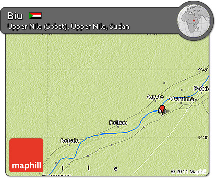 Physical Map of Biu