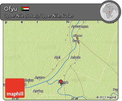 Physical Map of Ofyu