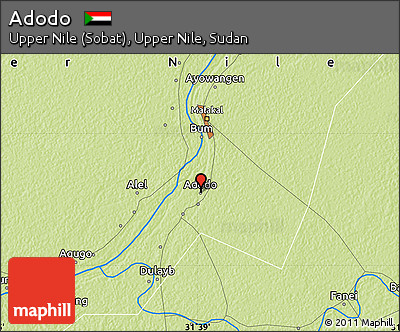 Physical Map of Adodo