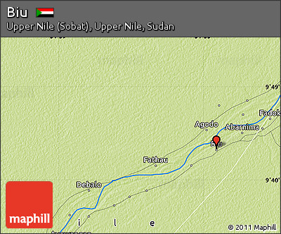 Physical Map of Biu