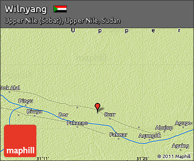 Physical Map of Wilnyang