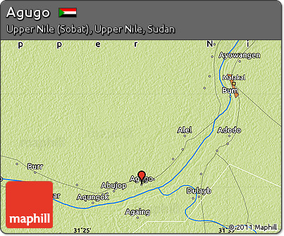 Physical Map of Agugo