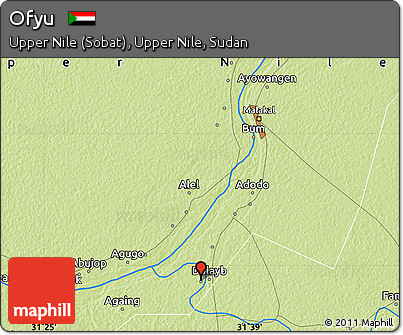Physical Map of Ofyu