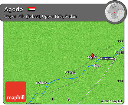 Political Map of Agodo