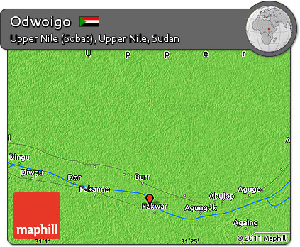 Political Map of Odwoigo