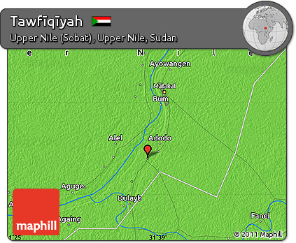Political Map of Tawfīqīyah