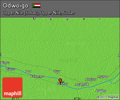 Political Map of Odwoigo