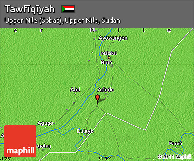 Political Map of Tawfīqīyah
