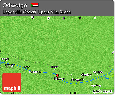 Political Map of Odwoigo