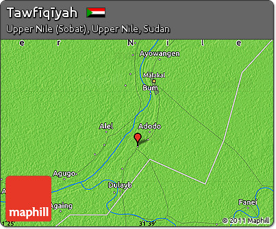 Political Map of Tawfīqīyah
