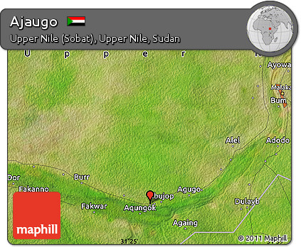 Satellite Map of Ajaugo