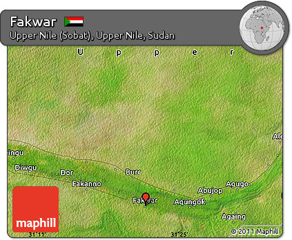 Satellite Map of Fakwar